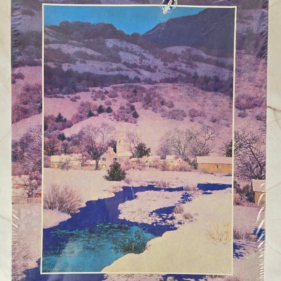 Fink & Co #9.507 "Christmas Eve" by Maxfield Parrish 1000 Piece Jigsaw Puzzle - Picture 2 of 7